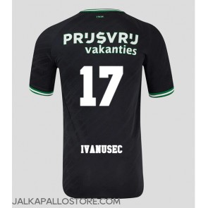 Feyenoord Luka Ivanusec #17 Vieraspaita 2024-25 Lyhythihainen